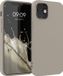 kwmobile hoesje geschikt voor Apple iPhone 12 / iPhone 12 Pro - Hoesje voor smartphone - Back cover in crème