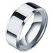 LGT JWLS Lookinggoodtoday Heren ring Titanium Zilverkleurig 8mm-15mm