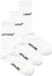 JACK&JONES JACSOHO TENNIS SOCKS 3 PACK NOOS Heren Sokken Wit Katoen 3 stuks
