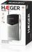 Haeger Pocket AM/FM Draagbare Radio Zwart/Zilver