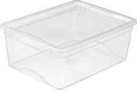 Sunware Omega Clearbox 18L - opbergbox voor kleding & schoenen - transparant