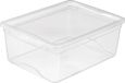 Sunware Omega Clearbox 18L - opbergbox voor kleding & schoenen - transparant
