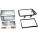 ACV 2-DIN Paneel - Geschikt voor Fiat Panda 2003-2012 - Anthracite