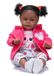 Poupée bébé afro-américaine réaliste de 60 cm avec cheveux bouclés
