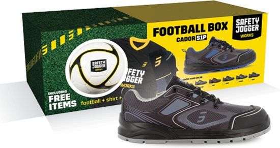 Safety Jogger Cador S1P - Licht Grijs - Maat 40
