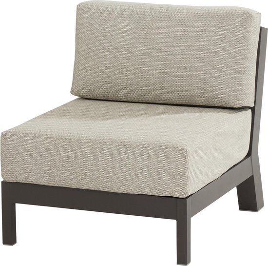 4 Seasons Outdoor Meteoro Tussenelement Antraciet - 1-zits - Weerbestendig