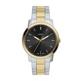 FOSSIL Minimalist Mannen Horloge 44 mm Zilverkleurig