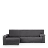 Eysa Light Bankhoes voor chaise longue, met lange mouw, linkerkant, vooraan, antraciet