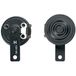 HELLA 3AL 922 196-011 Claxon - S70 - 12V - 112dB(A) - Frequentiebereik: 420Hz - Hoge toon - Behuizingskleur: Zwart - Platte stekkeraansluiting