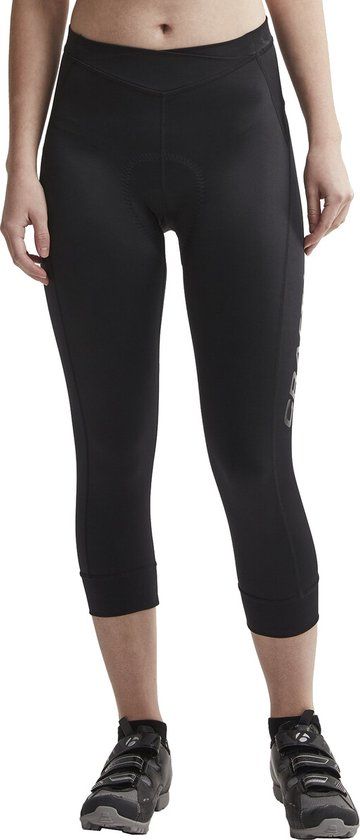 Craft Fietsbroek zonder bretels - koersbroek Dames Zwart - L