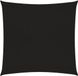 vidaXL Zonnezeil 160 g/m² 3x3 m HDPE Zwart