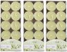 Arti Casa Geurtheelichtjes - 30 stuks - Meloen - Lichtgroen - Wax - 3,5 uur