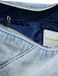 Desigual Schoudertas Half Logo Leiria 2.0 Denim Raw Blauw