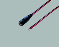 BKL Electronic 075120 electriciteitssnoer Rood, Zwart 0,3 m