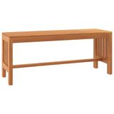 vidaXL Banc de jardin 110 cm bois d'eucalyptus massif