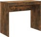 vidaXL Bureau 90x40x72 cm Bewerkt Hout Gerookt Eikenkleurig