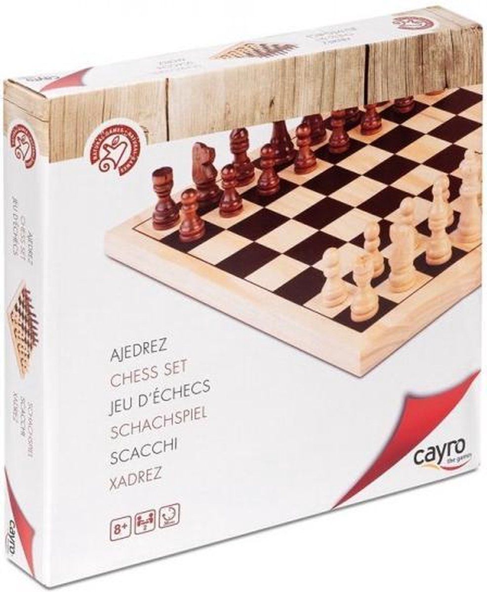 Cayro Schaken - Hout - 2020