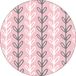 Bonateks Ronde digitaal bedrukte muismat, antislip onderkant, voor kantoor en thuis, diameter: 22 cm