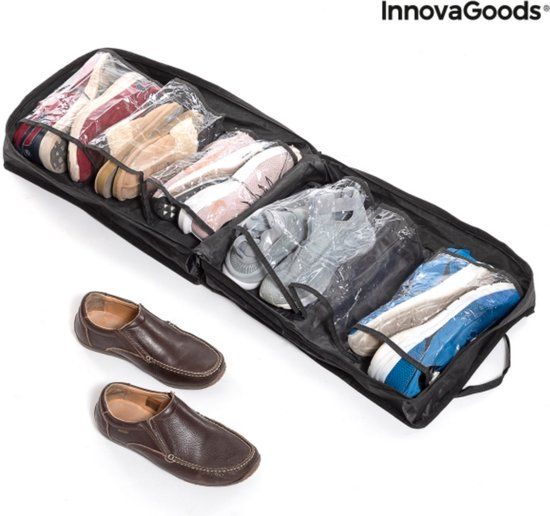 InnovaGoods® Schoenentas voor op reis Doshen (12 paar schoenen)
