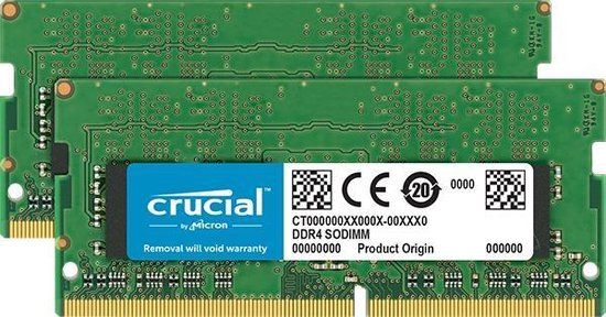 Crucial CT2K16G4SFD832A geheugenmodule 32 GB 2 x 16 GB DDR4 SO-DIMM
