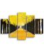 Homemania Muurafbeelding Avenue met bomen, 5 stuks, natuur en landschappen per woonkamer, meerkleurig, 95 x 0,3 x 60 cm, HM205MDF154, MDF