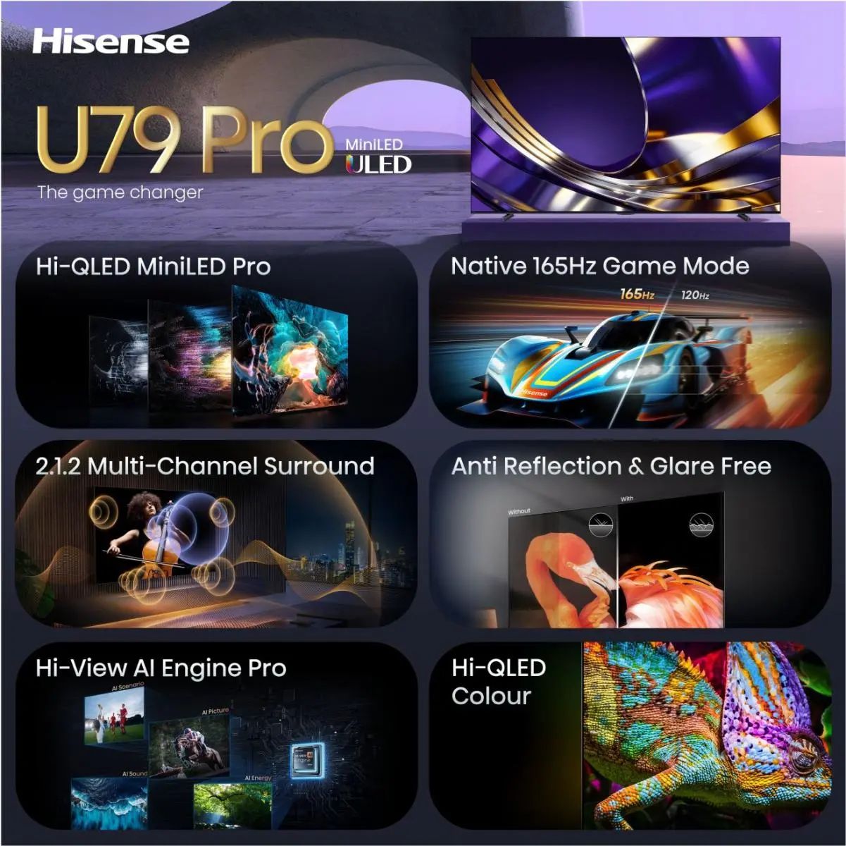 Hisense 100U79S PRO / 100 inch / 2026