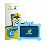 BROTECT - Screenprotector voor OYAJIA C88 7" - Folie Beschermfolie transparant 6 Stuks