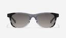 Hawkers N35 lunettes de soleil Carré Gris, Transparent