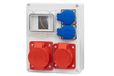 Bemis Wandverdeler R-240 16A 5p, 32A 5p, 2x230V IP44