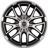Borbet XA mistral antraciet gepolijst mat 9x20 ET35 5.00x114 hub bore 66.10 mm - aluminium velgen