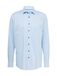 OLYMP Level 5 24/Seven body fit overhemd - lichtblauw tricot - Strijkvriendelijk - Boordmaat: 39 (EU maat: M)