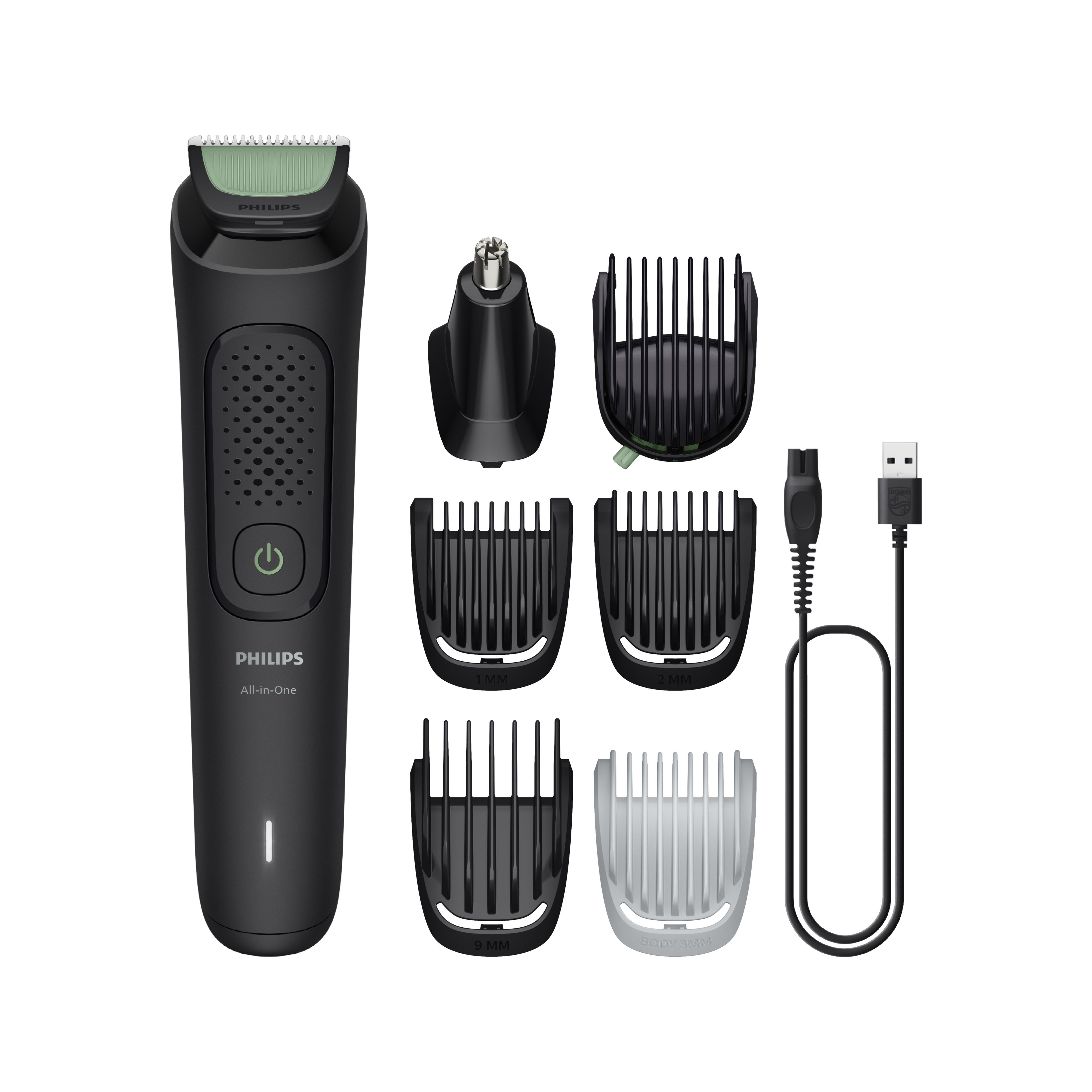 Philips Series 3000 MG3935/15 7-in-1 Multigroom - Black
