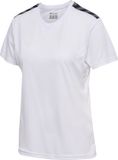 Hummel Hmlauthentic Pl Jersey S/S Woman Sportshirt Dames Wit XL
