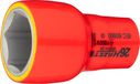 HAZET Dopsleutel · geïsoleerd 900KV-26 · 1/2 inch (12,5 mm) vierkant hol · Buiten-zeskant-tractieprofiel · SW 26 mm