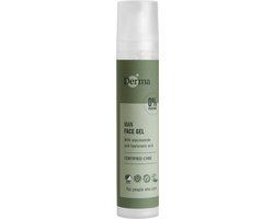 Derma Eco Man Gezichtsgel - 50 ml - Gevoelige Huid - Parfumvrij - met Niacinamide en Hyaluronzuur