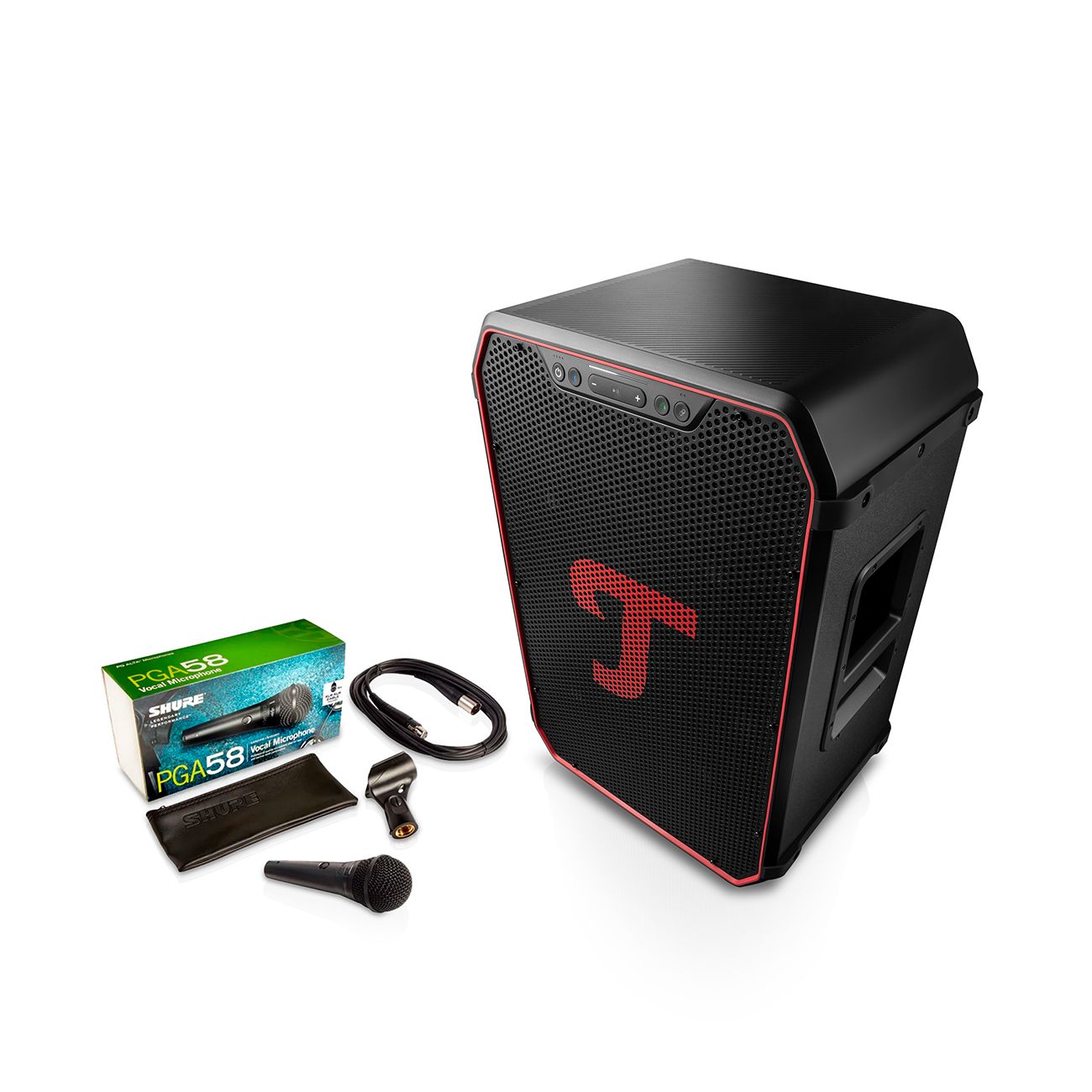 Teufel ROCKSTER NEO + Shure PGA58