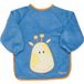 Playshoes Badstof slabbetje met lange mouwen blauw
