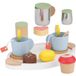 LUPILU® Accessoires de cuisine en bois (service à thé)