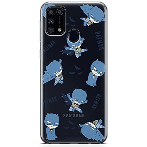 ERT GROUP Mobile Phone Case for Samsung M31 - DC Pattern Batman 076 - Officially Licensed