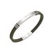 Breil LIGHT CUFF Armband Staal Groen 22 cm