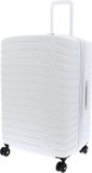 Mandarina Duck Flyduck Trolley Expandable Blanc Wit 69cm