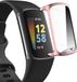 By Qubix Qubix - Geschikt voor Fitbit Charge 5 - Fitbit Charge 6 TPU case (volledig beschermd) - Roze