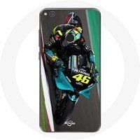 Maniacase Etui voor Huawei P8 Lite 2017 Valentino Rossi MotoGP coureur 46
