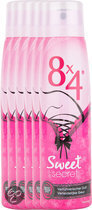 8x4 Sweet Secret - 150 ml - Deodorant - 6 st - Voordeelverpakking