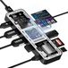 Station d'accueil USB-C hub 10-en-1 double HDMI 4K 60Hz PD 100W Ethernet