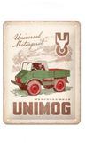 Unimog Metalen Bord 15x20 cm