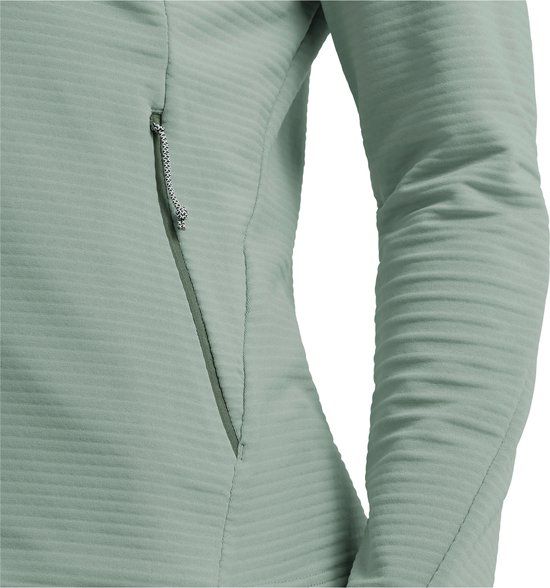 Jack Wolfskin Litestride Fleecejack Dames - Groen