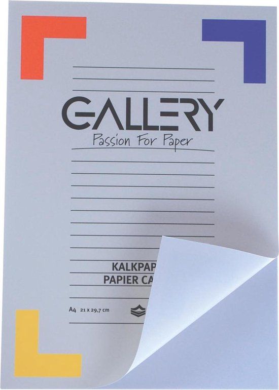 Gallery Kalkpapier A4 - 50 vellen