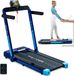 THUNDER Loopband - RACE-BLUE - Opvouwbaar Walkingpad - 14 km/u - 130 kg
