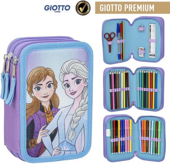 Frozen Tekenen Knutselen Etui Meisjes - 44 Stuks - CERDÁ LIFE'S LITTLE MOMENTS